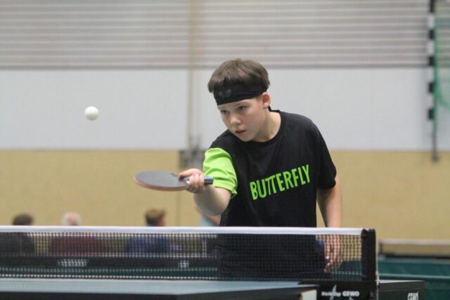 Das Steller Tischtennis-Ass Lukas Wotka. Foto: ein